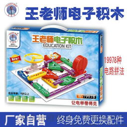 王老师电子积木19978拼 电学物理实验与DIY科教玩具的完美结合
