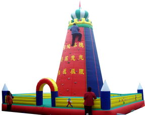 河南东方游乐 充气玩具火箭攀岩产品大图展示，助力欢乐童年